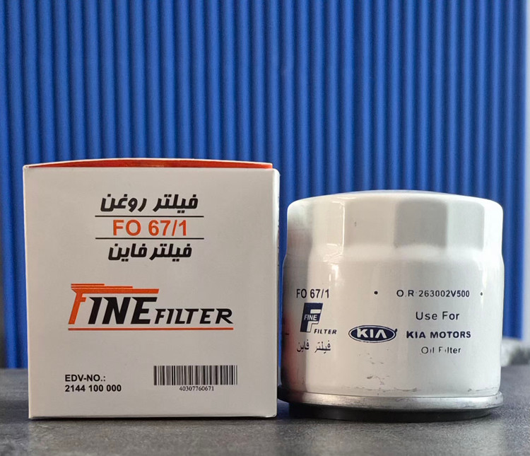فیلتر روغن فاین FO 67/1 | مناسب پراید، پیکانتو، i10 و i20۸